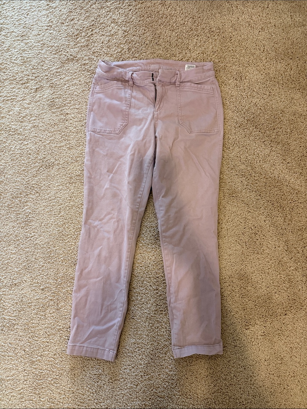 Old Navy Dusty Mauve Pixie Pants